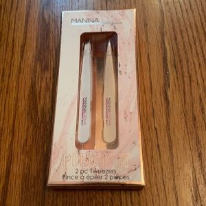 Manna Kadar 2 pc tweezer set